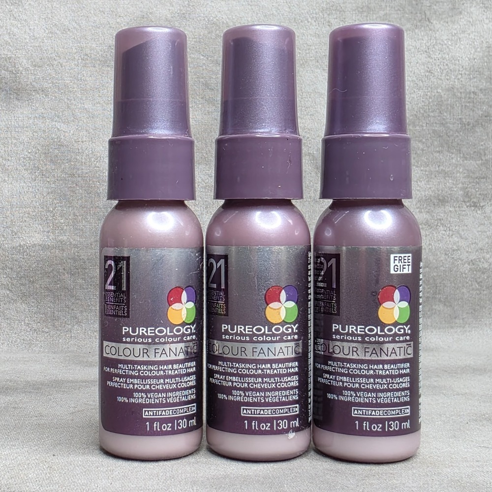 (X3) Pureology Color Fanatic Leave-in Conditioner 1 oz Travel Size